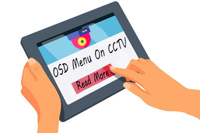 what is osd menu on cctv